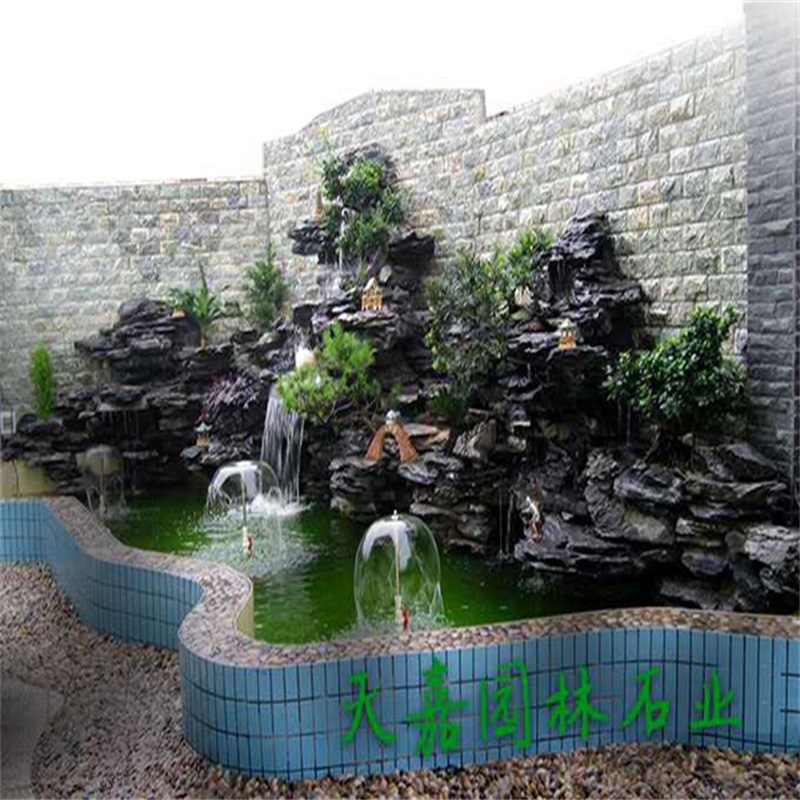 南澳小庭院水景设计